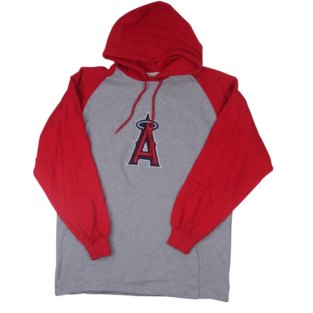Vintage Lee Sports Los Angeles Angels Patch Logo Hoodie